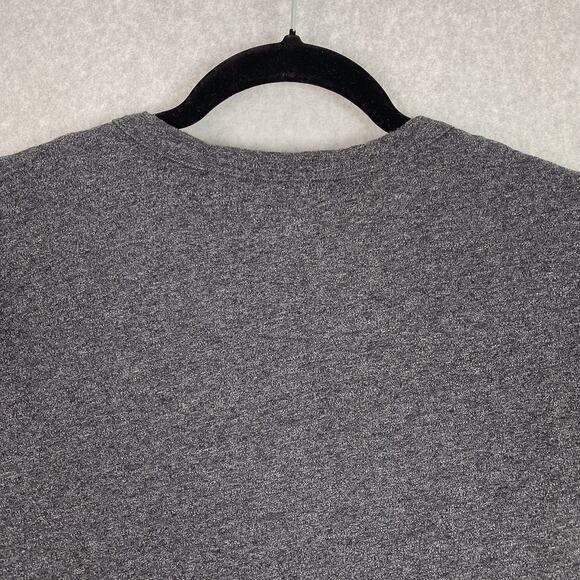 Roark Shirt Mens L Grey Long Sleeve Henley - Picture 5 of 7
